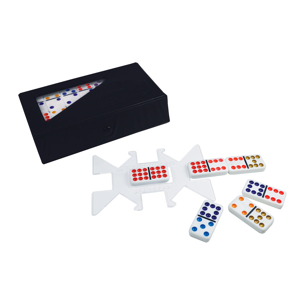 ChickenFoot Double 9 Color Dot Professional Dominoes Set - Image 3