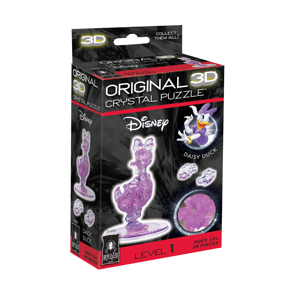 BePuzzled Disney Daisy Duck 3D Crystal Puzzle - 39 Pieces - Image 2