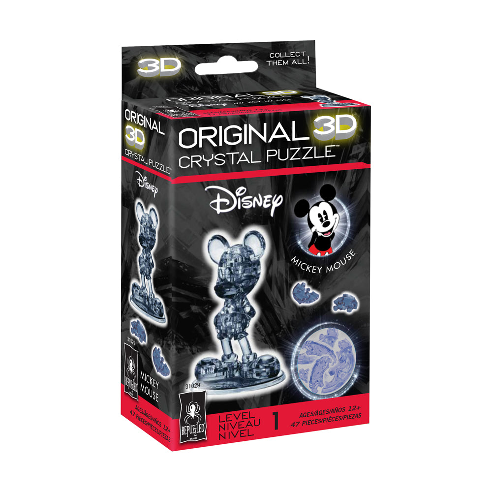 BePuzzled Disney Mickey Mouse 3D Crystal Puzzle - 47 pcs - Image 2