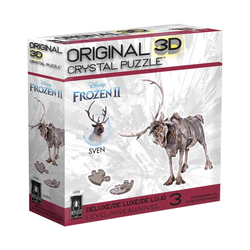 BePuzzled Disney Frozen II Sven 3D Crystal Puzzle - 72 pcs - Image 2
