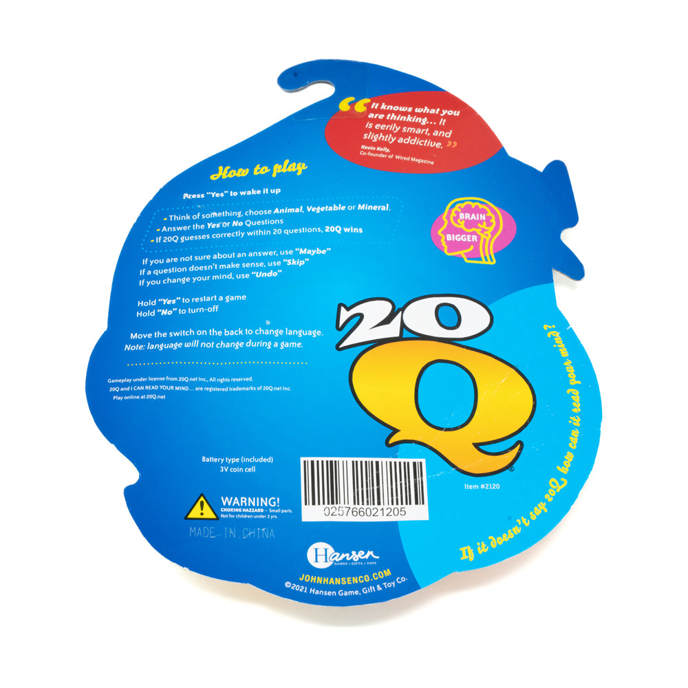 20Q Handheld Electronic Mind Reading Game - Image 2