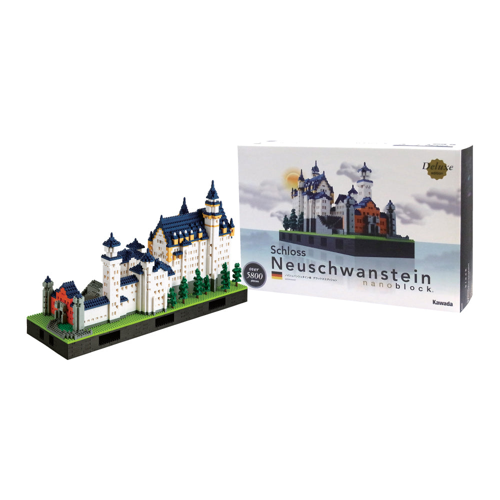 Nanoblock Deluxe Schloss Neuschwanstein Castle Building Set - 5800 Pieces - Image 2