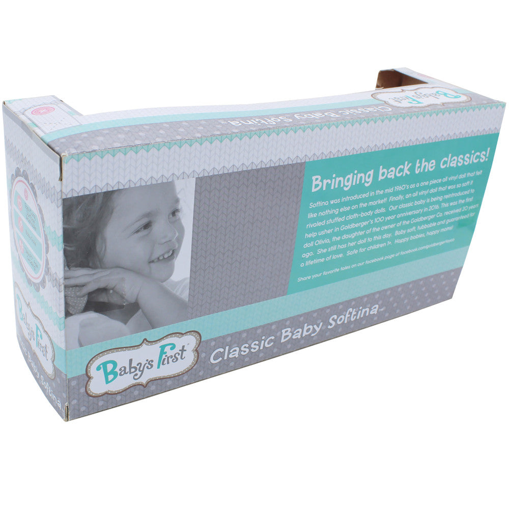 Toys R Us - Baby's First Bathtime Companion - Softina Pink Toy Doll - Image 3