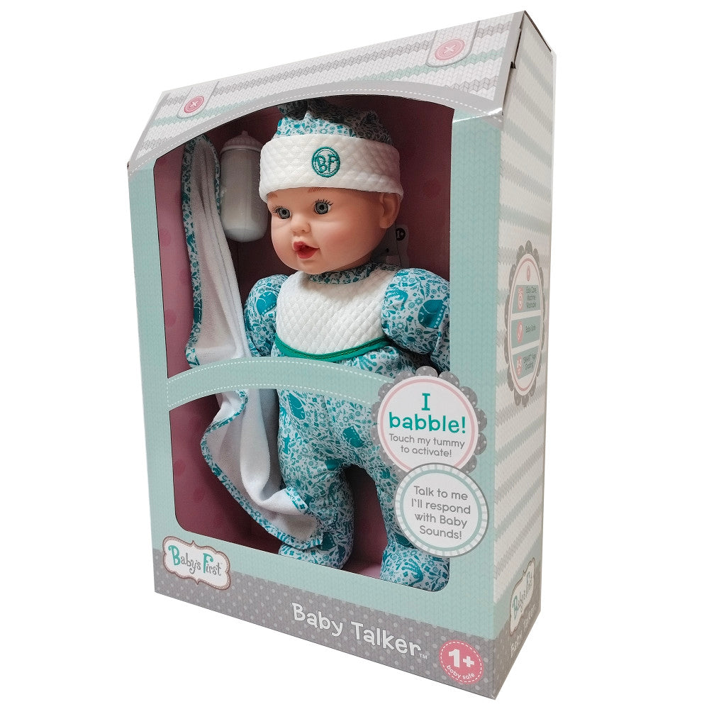 Goldberger 15" Baby's First Baby Talker - Interactive Baby Doll - Image 3