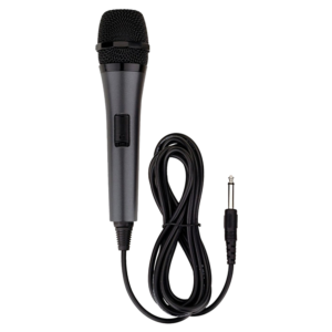 Singing Machine Wired Uni-directional Dynamic Microphone