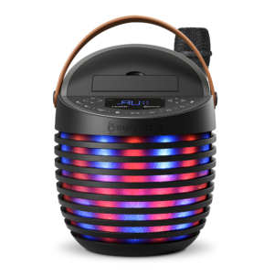 Singing Machine SingCast One - Video Casting Karaoke System with Bluetooth, Light Show & Voice Changing Effects