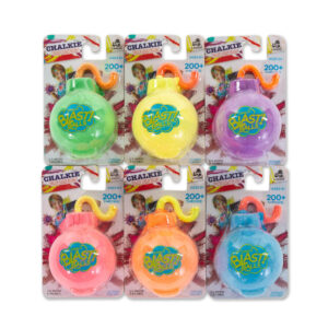 Lanard Vibrant Chalk Bomb! 6-Pack Outdoor Color Powder Explosions