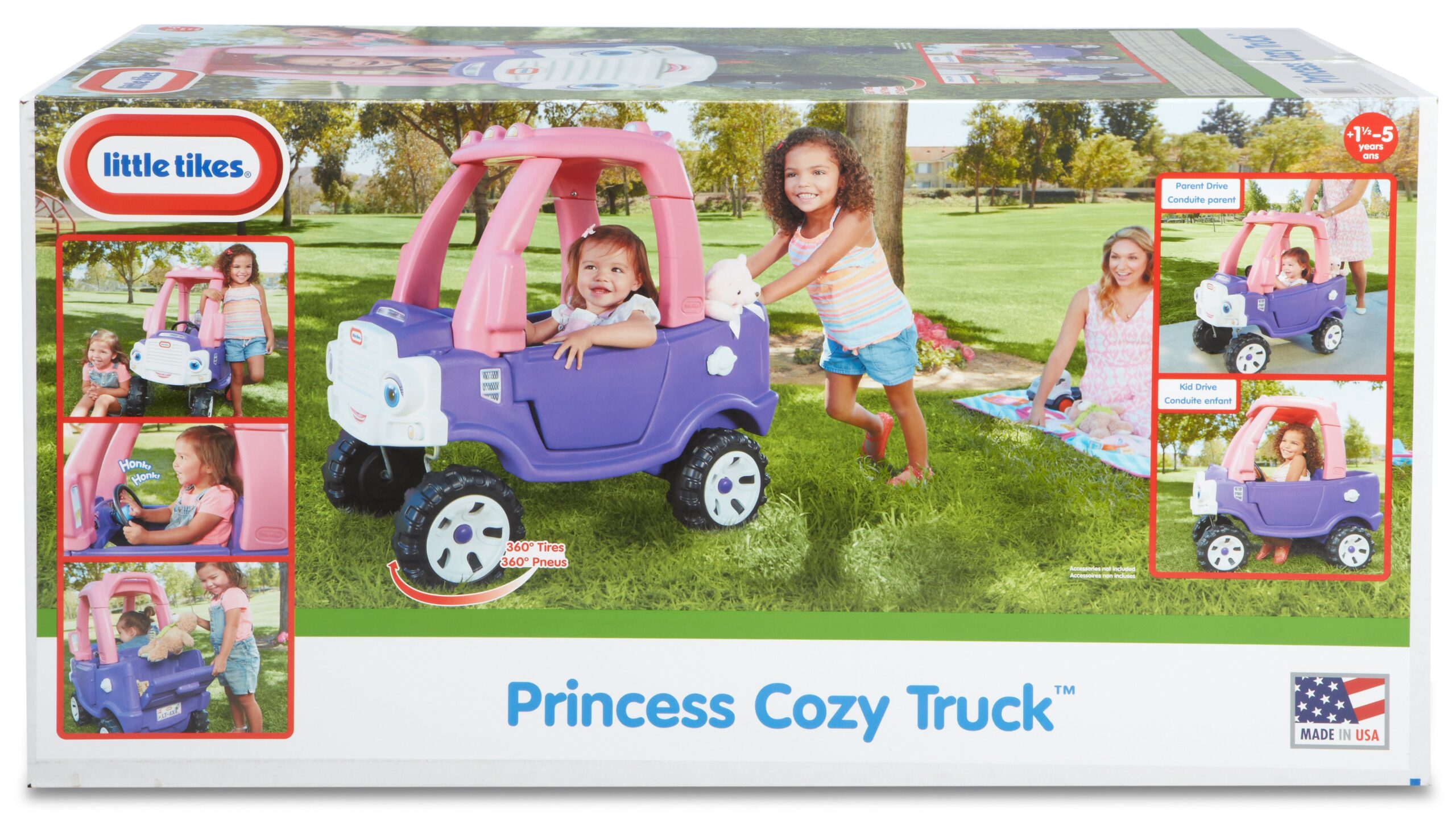 Princess Cozy Truck - Pink Adventure Ride-On for Toddlers - Image 4