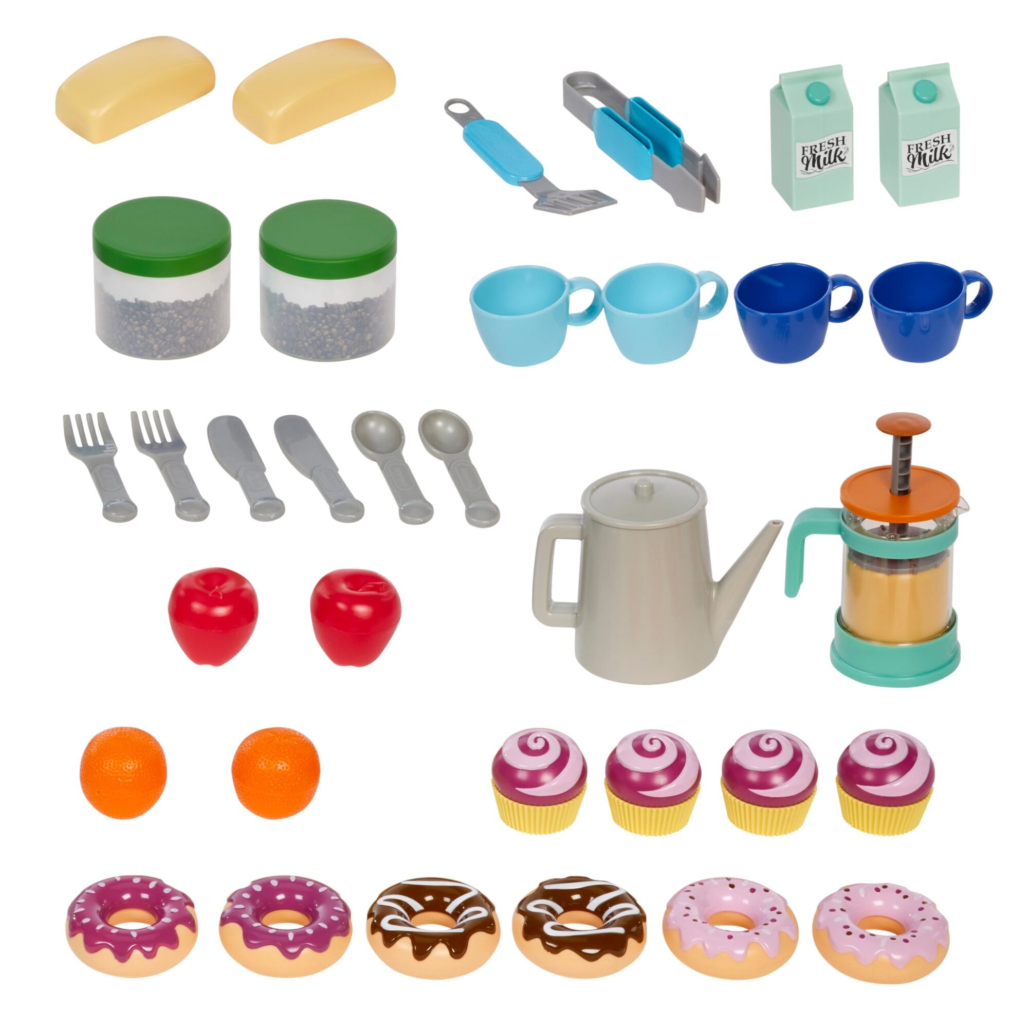 Little Tikes Caf?? & Bakery Dual-Sided Play Kitchen with Realistic Lights and Sounds