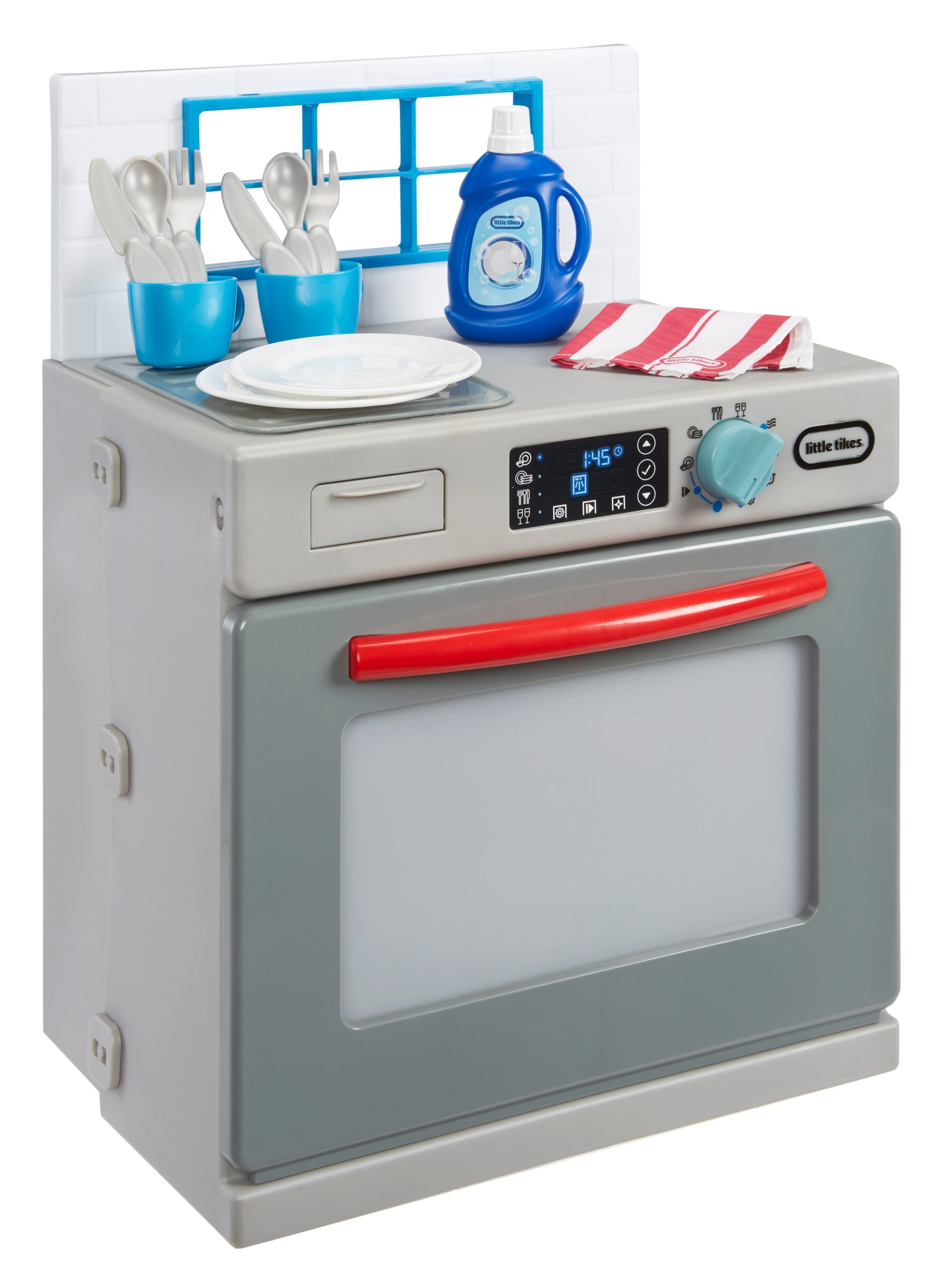 Little Tikes First Dishwasher - Realistic Pretend Play Kitchen Appliance - Image 2