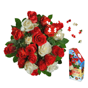 Madd Capp Floral Rose Jigsaw Puzzle - 350 pc