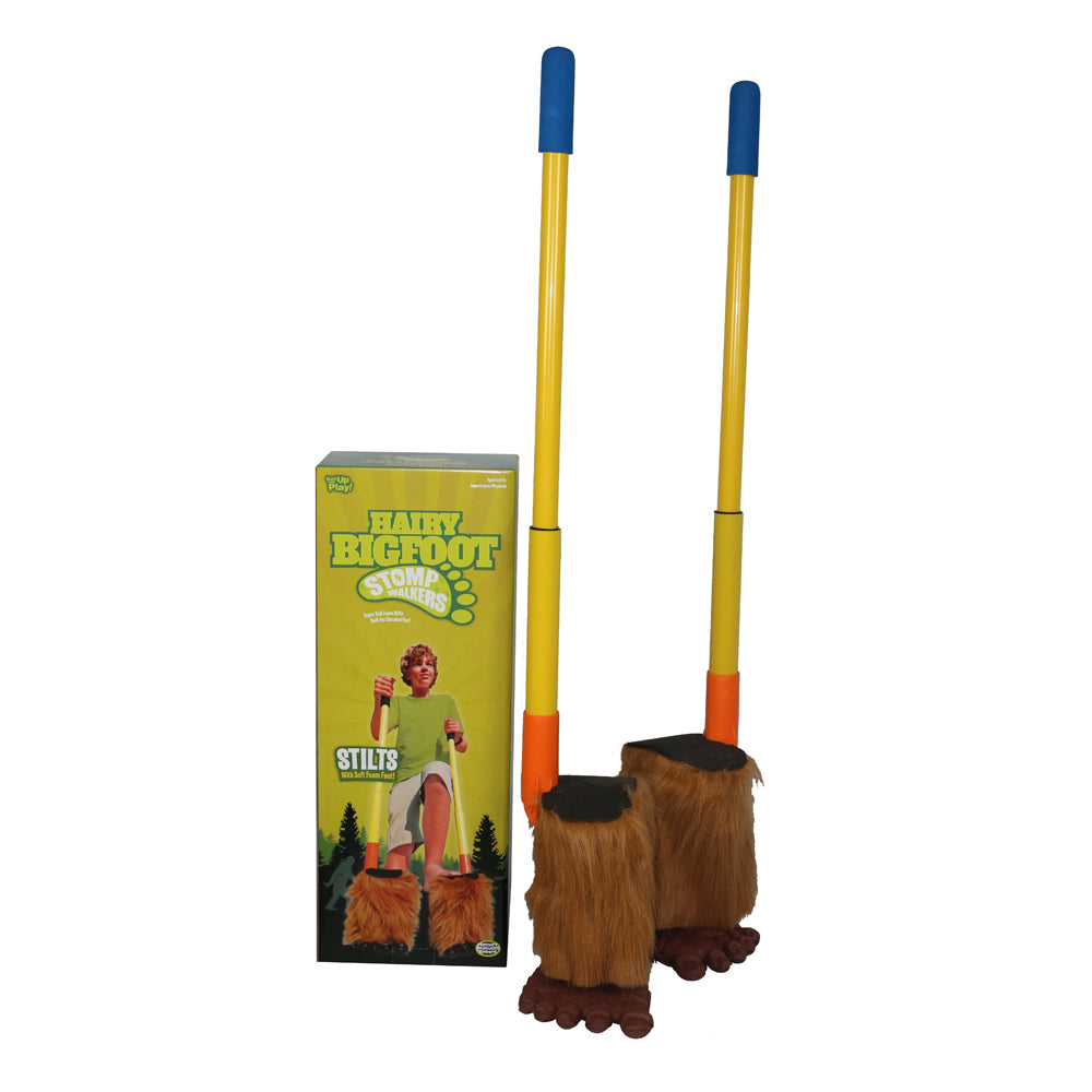 Monkey Business Hairy Bigfoot Stomp Walkers - Outdoor Stilts - Image 2