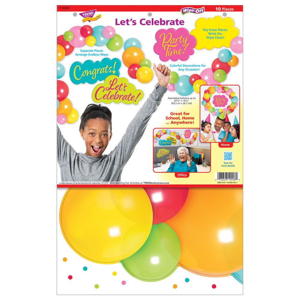 TREND Celebrate Learning Decorative Set, 10-Piece Dry-Erase Kit - Image 3