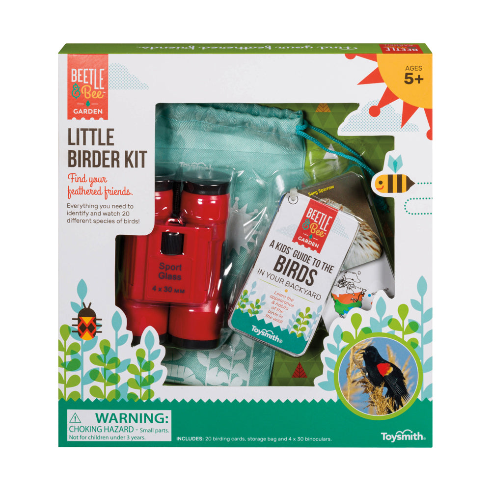 Beetle & Bee Garden 4x30 Little Birder Binoculars Kit - Image 2