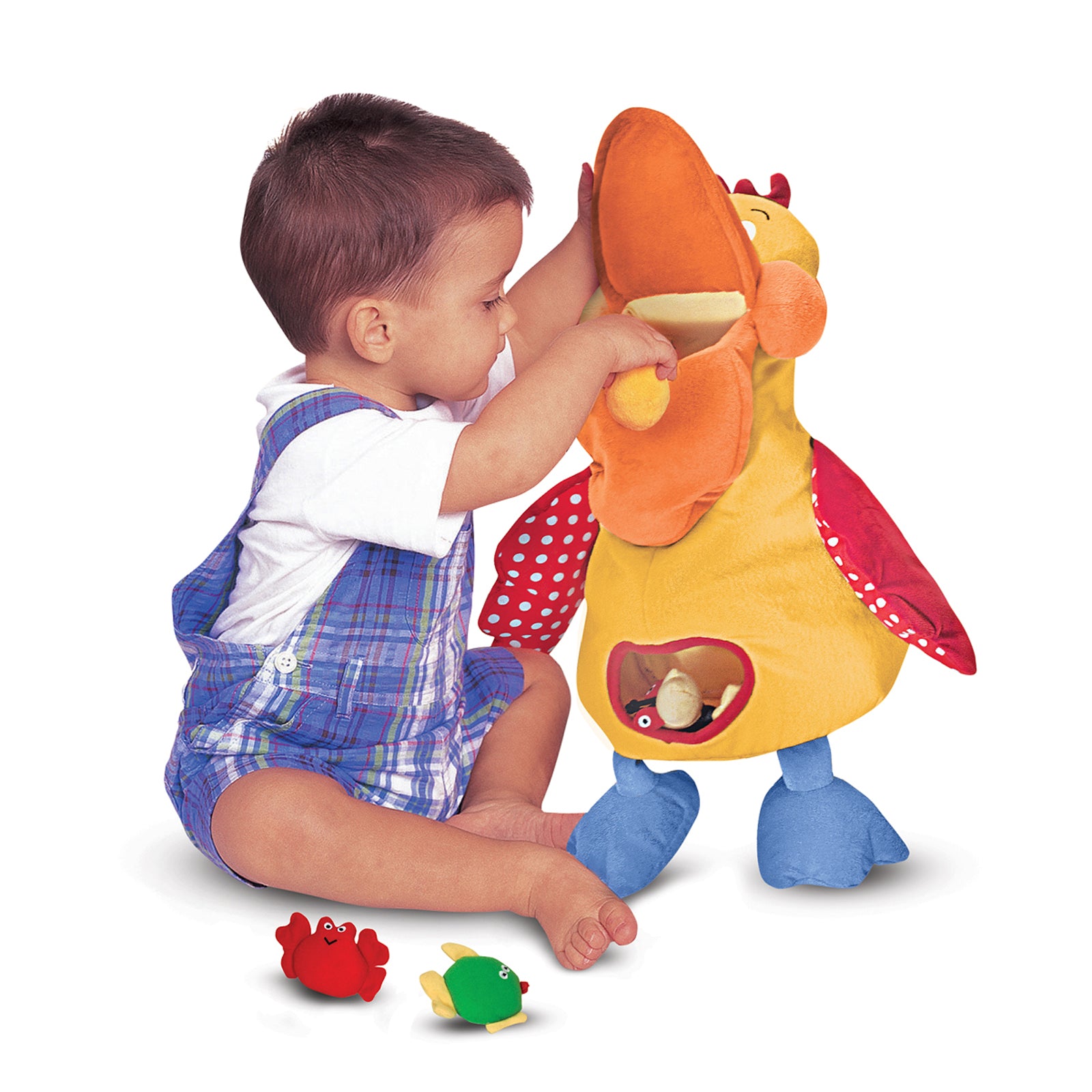 Melissa & Doug K's Kids Hungry Pelican Plush Learning Toy - Image 3