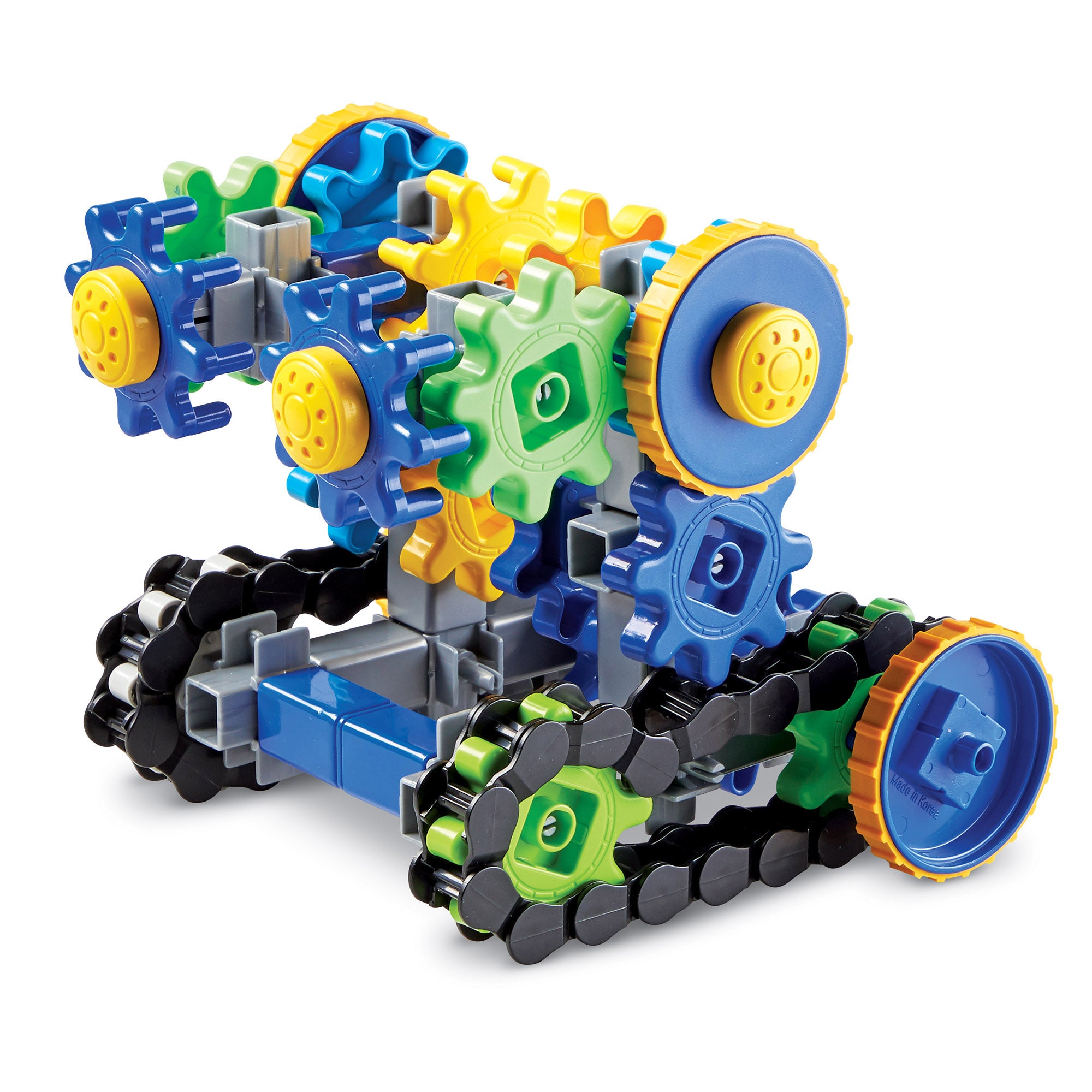 Learning Resources Gears! Gears! Gears! 108-Piece Treadmobiles Building Set - Image 5
