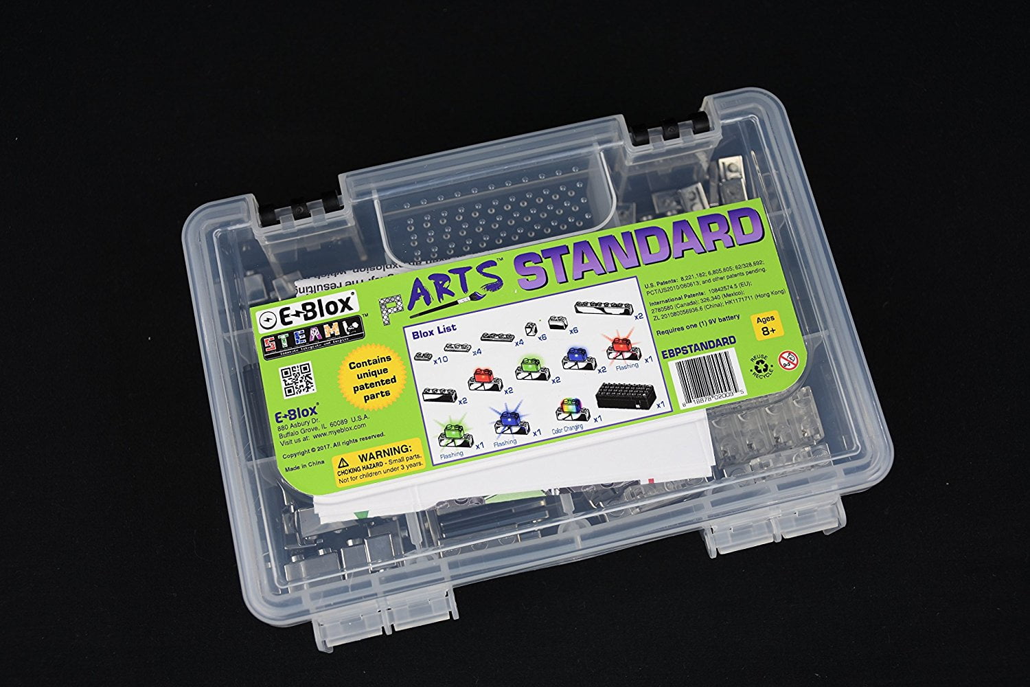 E-blox Power Blox Standard Set - LED Building Blocks for STEAM Learning - Image 2