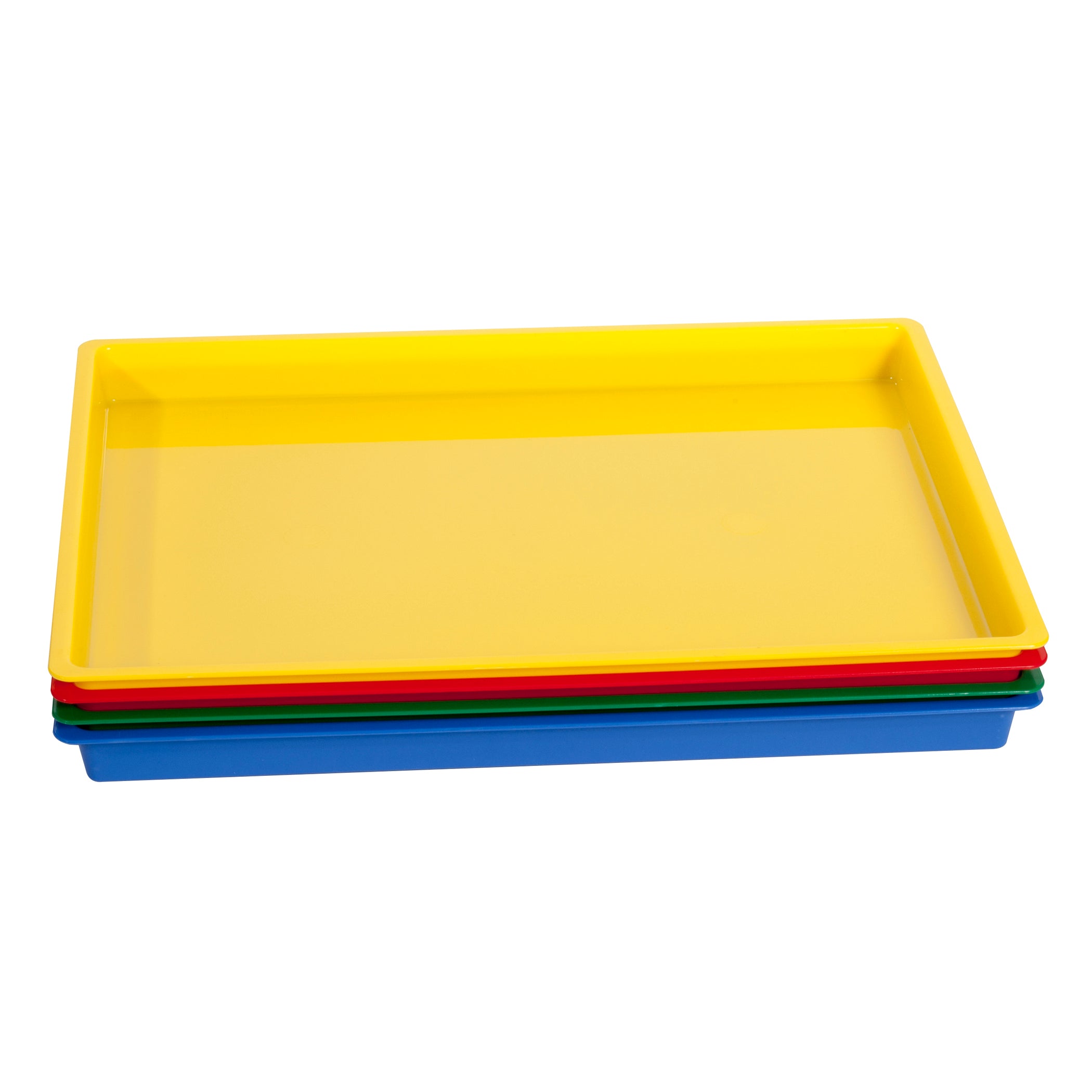 edxeducation Multipurpose Activity Trays - Set of 4, Assorted Colors - Image 2