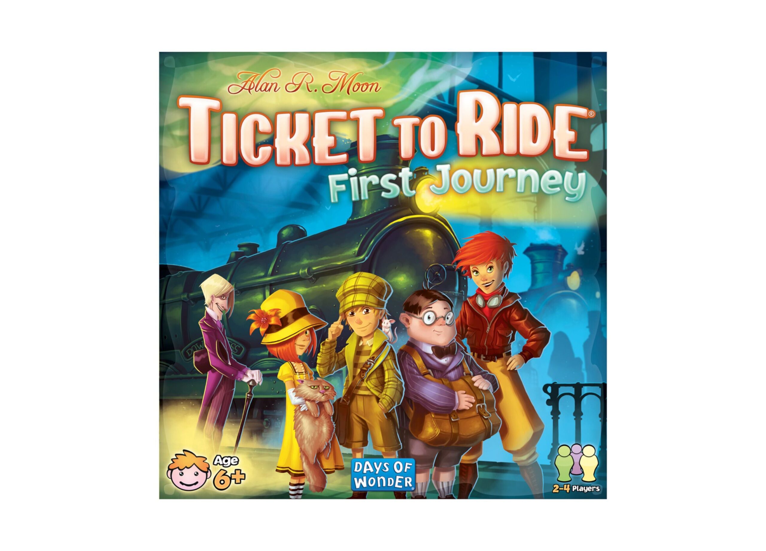 Ticket to Ride: First Journey USA Map Board Game - Image 4