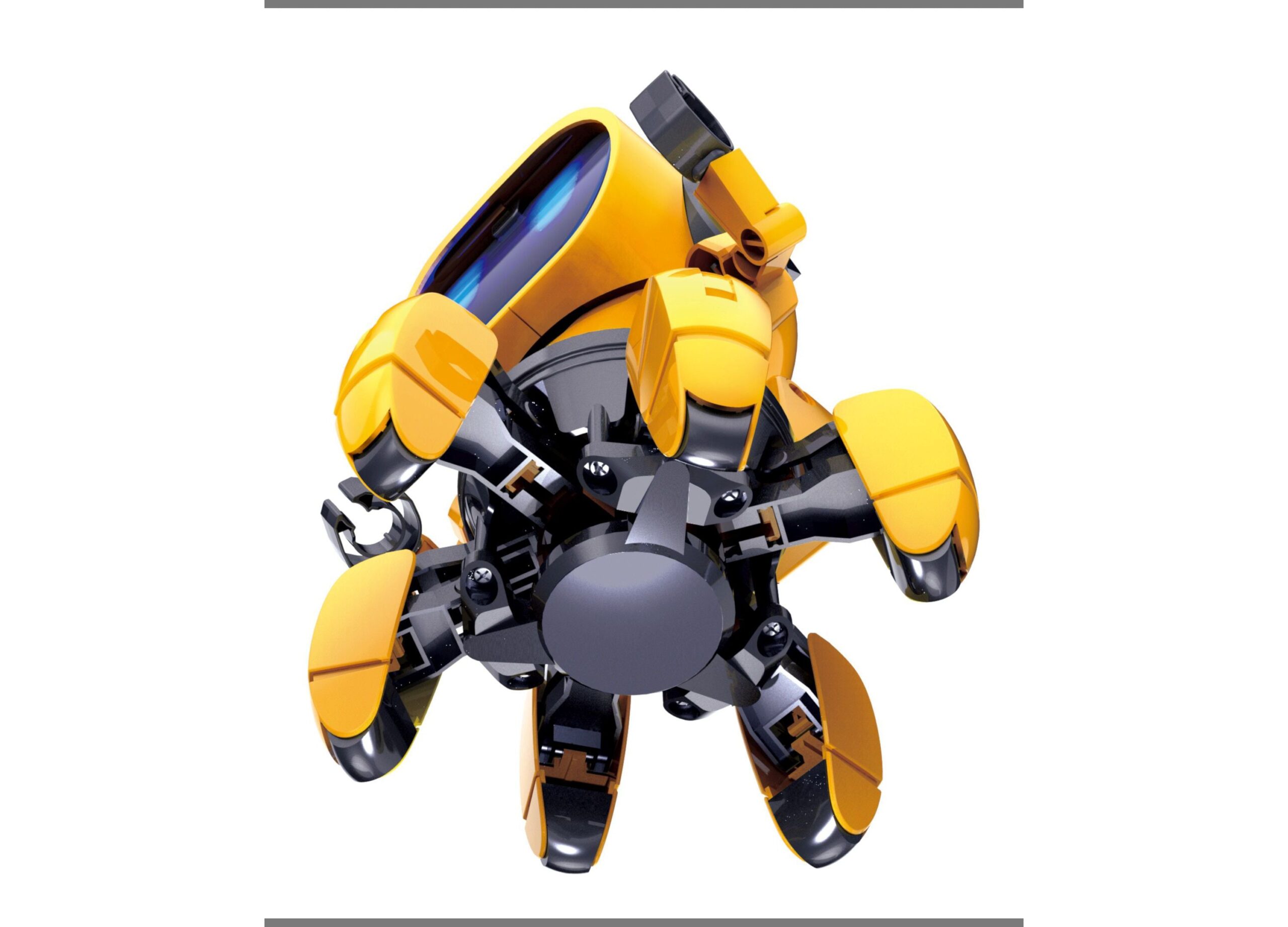 Elenco TEACH TECH Zivko the Robot Kit - Interactive AI Hexiped Robot - Image 6
