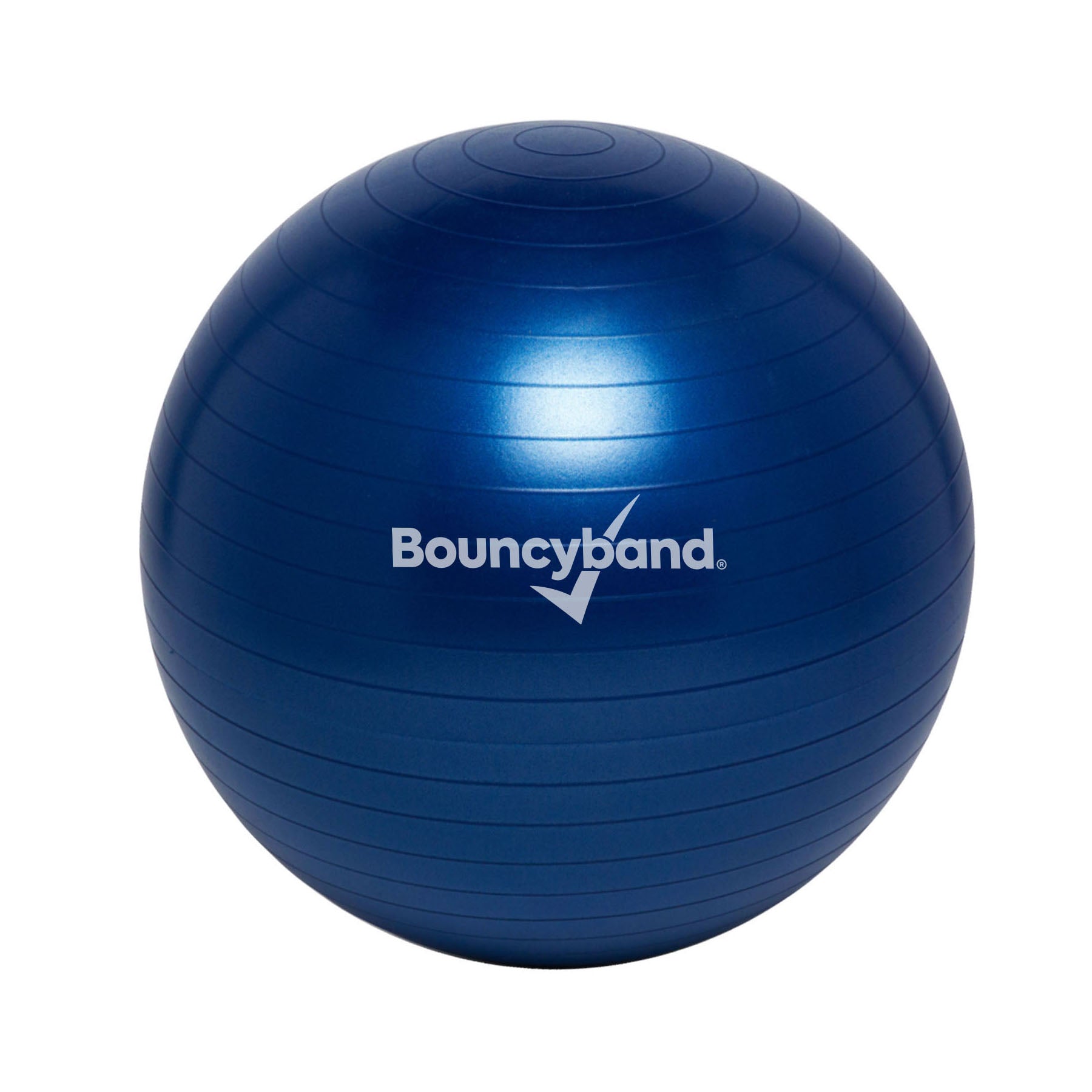 Bouncyband Anti-Burst Balance Ball, 65cm, Non-Slip, Blue - Image 3