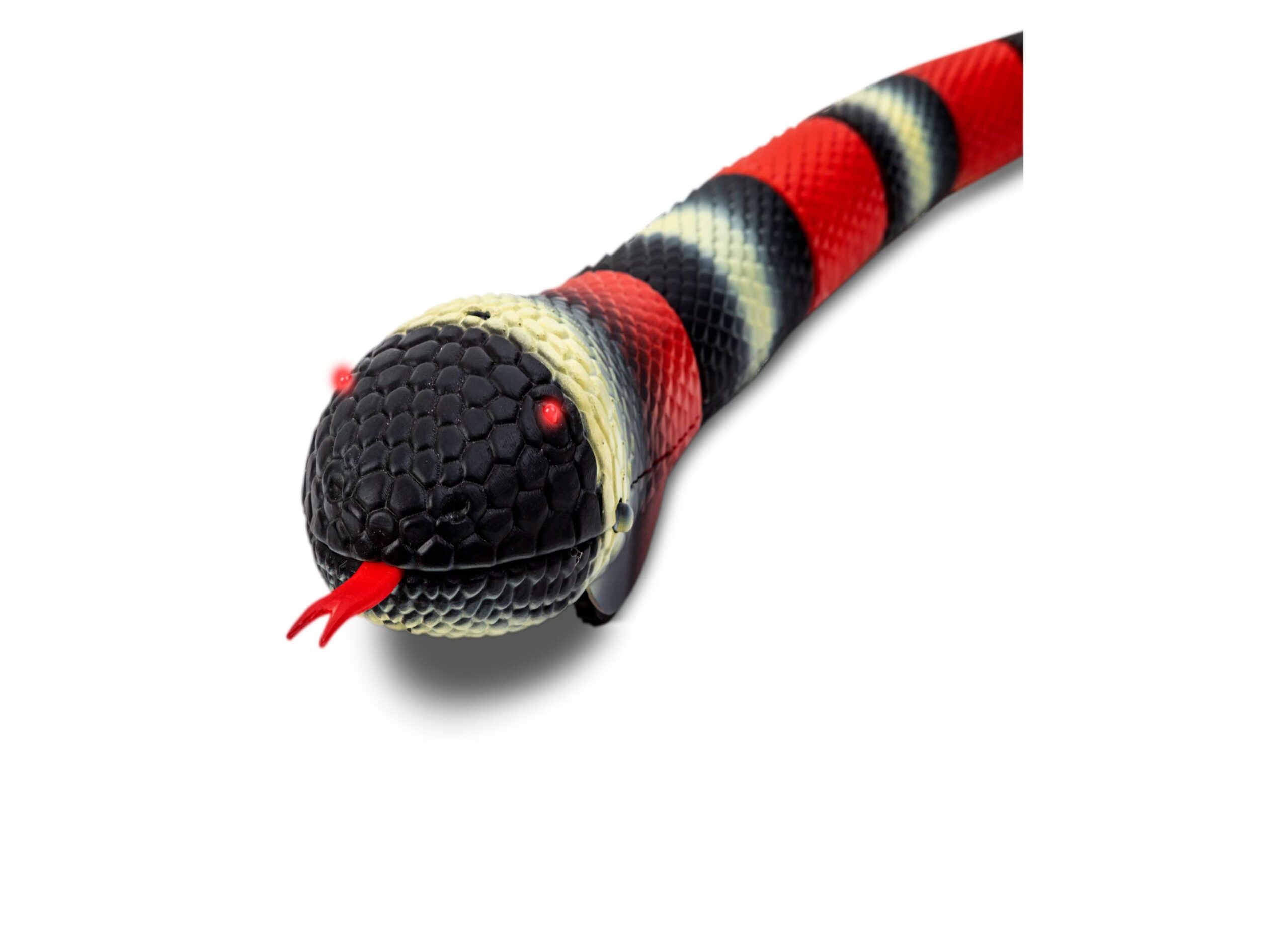 Discovery Kids Remote Control King Snake - Realistic Slithering Motion - Black - Image 7