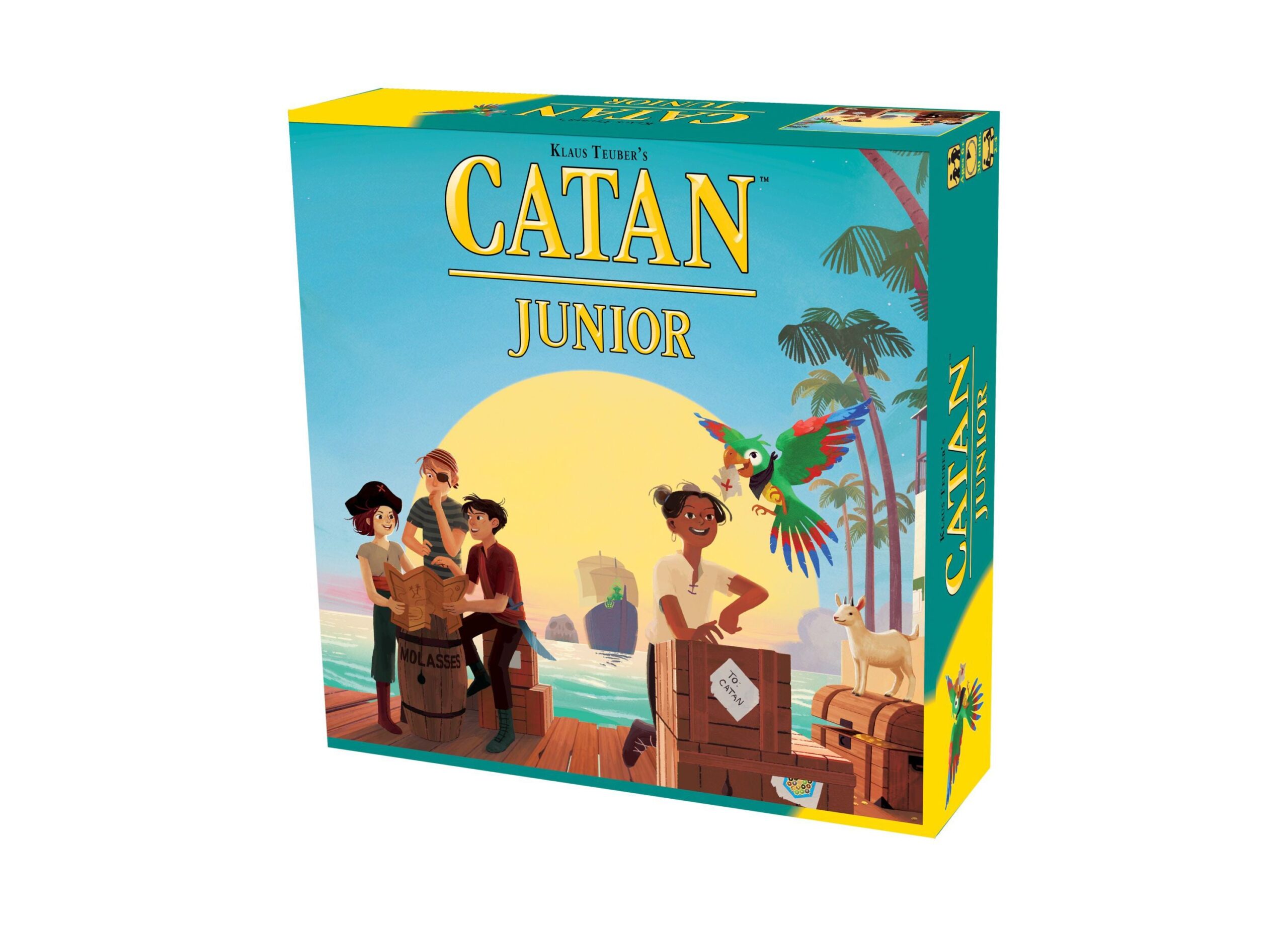 Catan Junior Pirate-Themed Strategy Board Game - Image 2