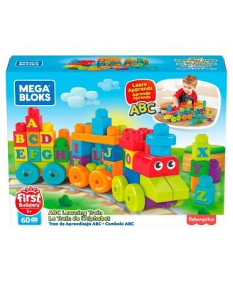 Mega Bloks First Builders 60-Piece ABC Learning Train Set - Image 4