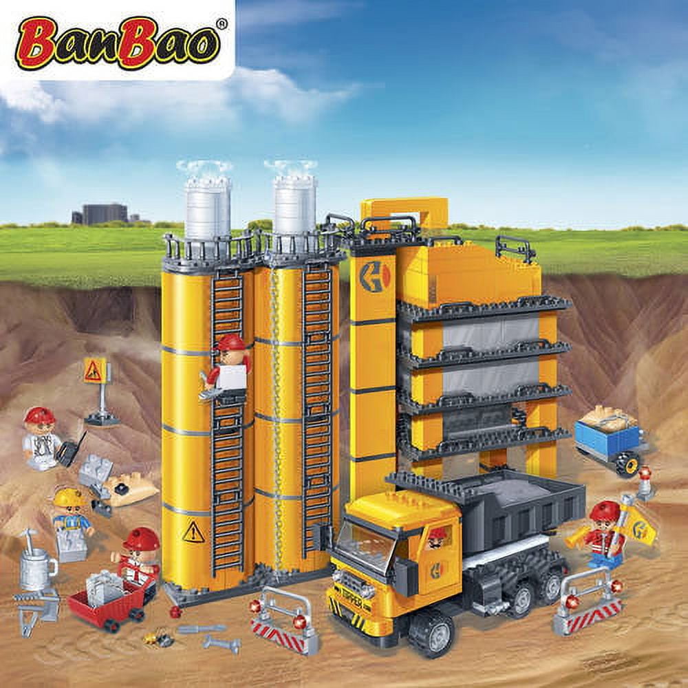 BanBao Construction Refinery 552-Piece Building Set - Image 2