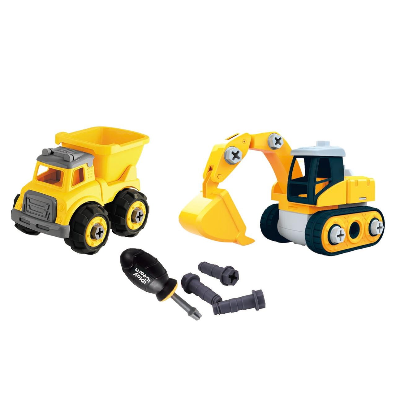Iplay, Ilearn Construction Series 1 Diecast Truck Set - Image 2