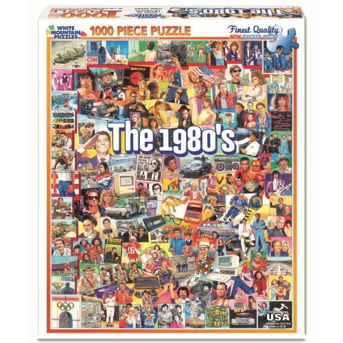 White Mountain 'The 1980s' Retro Jigsaw Puzzle - 1000 pc - Image 3