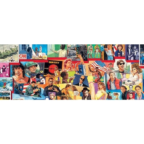 White Mountain 'The 1980s' Retro Jigsaw Puzzle - 1000 pc - Image 4