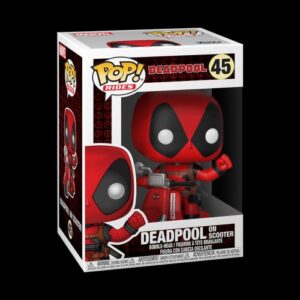 Funko POP! Rides Marvel 4 inch Vinyl Figure - Deadpool on Scooter