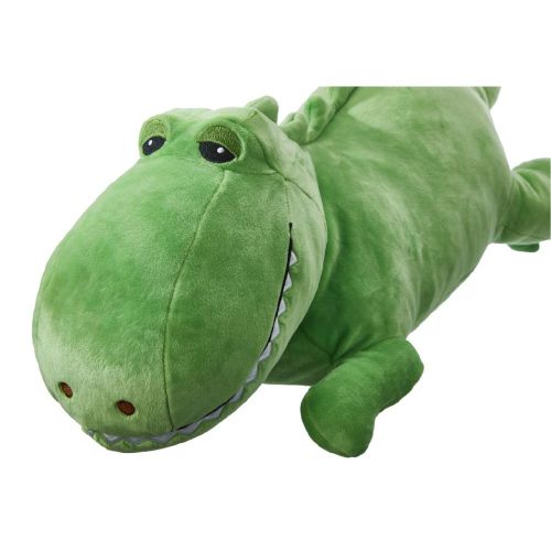 Snoozimals Barry the Dinosaur Plush, Vibrant Green, 20in - Image 4