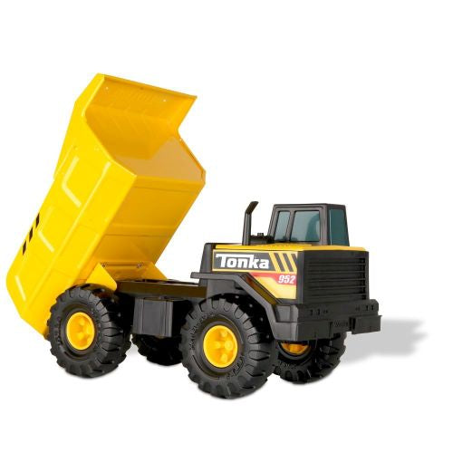 Tonka Steel Classics Mighty Dump Truck - Yellow and Black - Image 4