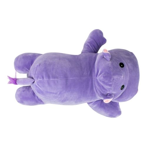 Snoozimals 20 inch Ultra-Soft Ernie the Hippo Plush - Image 4