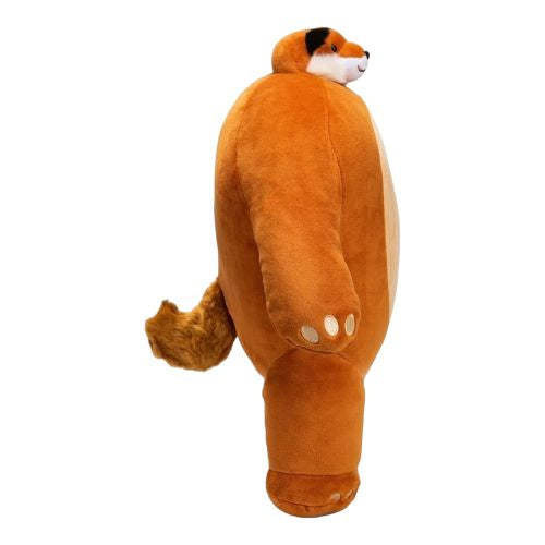 Bagstock Tiny Headed Plush Fox 15 Inch - Vibrant Orange - Image 4