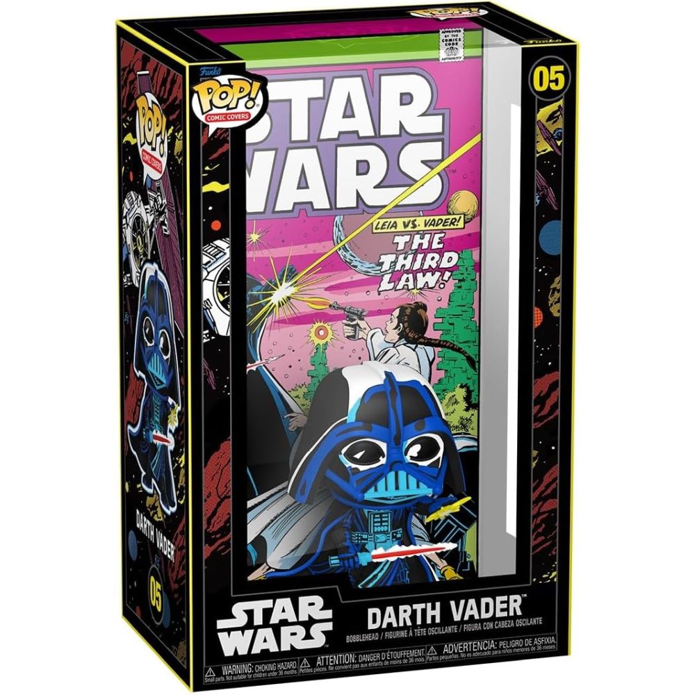 Funko POP! Star Wars Comic Cover: 3.75-inch Vinyl Darth Vader Figure