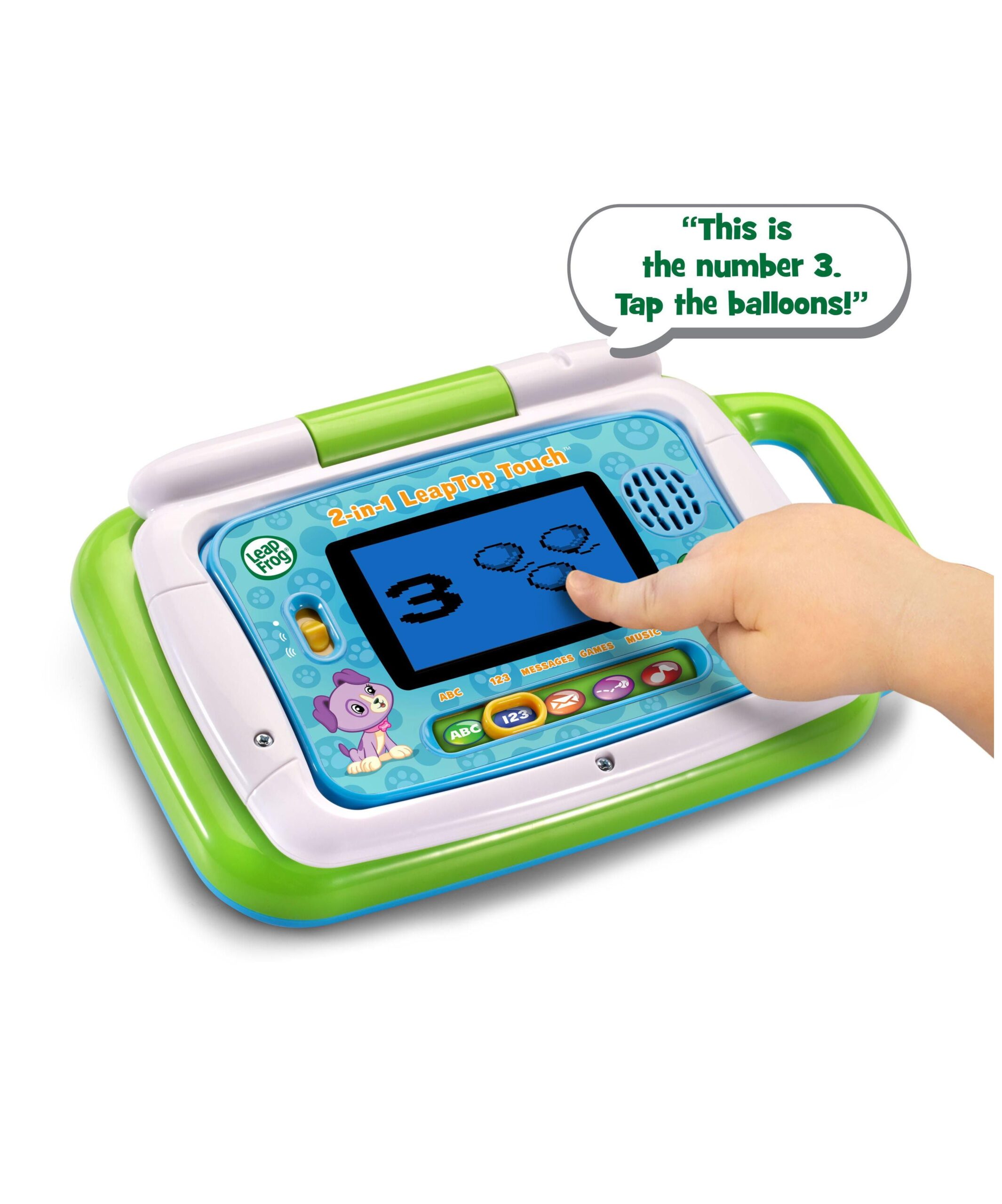 LeapFrog 2-in-1 LeapTop Touch Preschool Learning Toy - Image 3