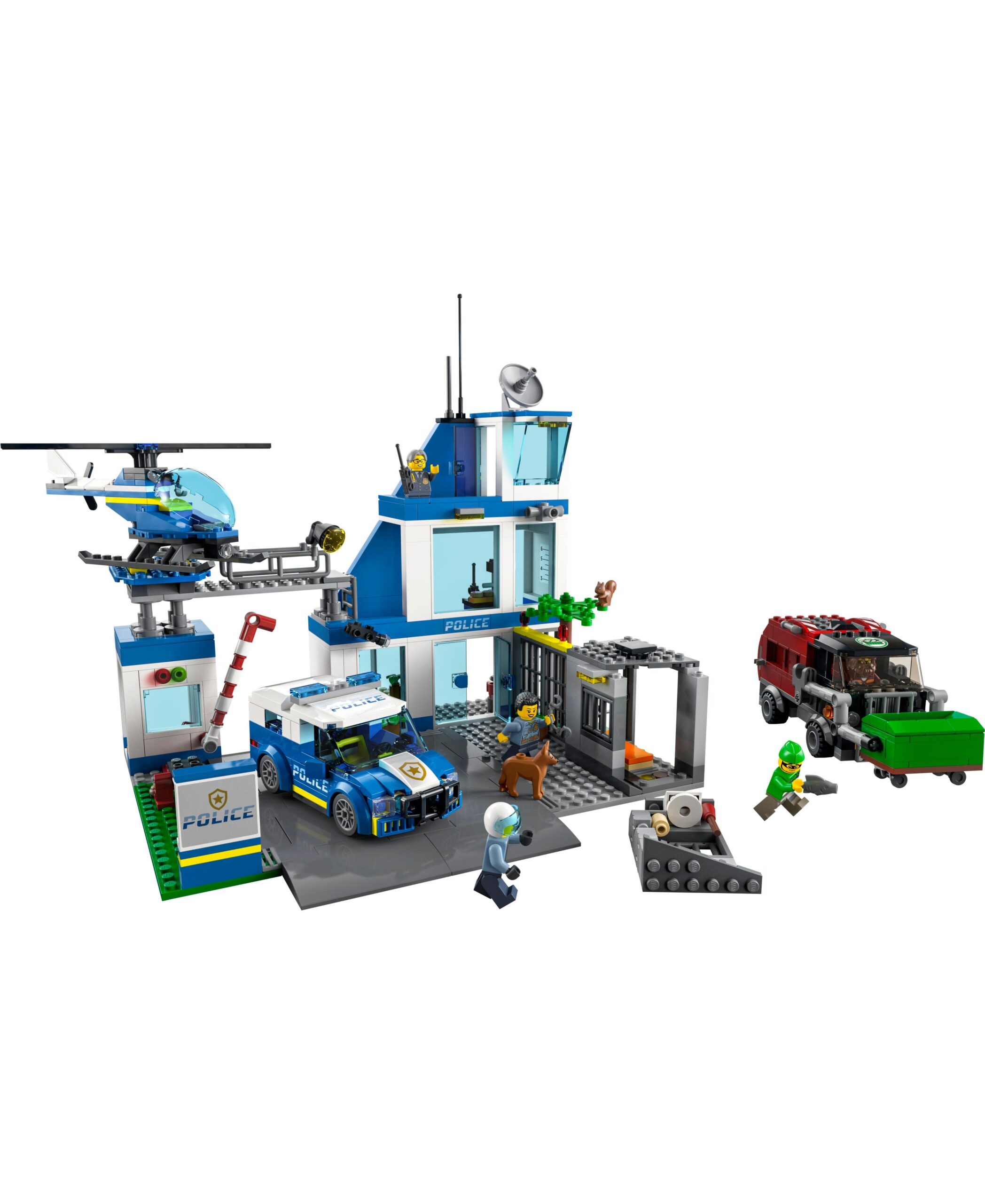 LEGO City Police Station 60316 Building Kit - 668 Pieces - Image 3