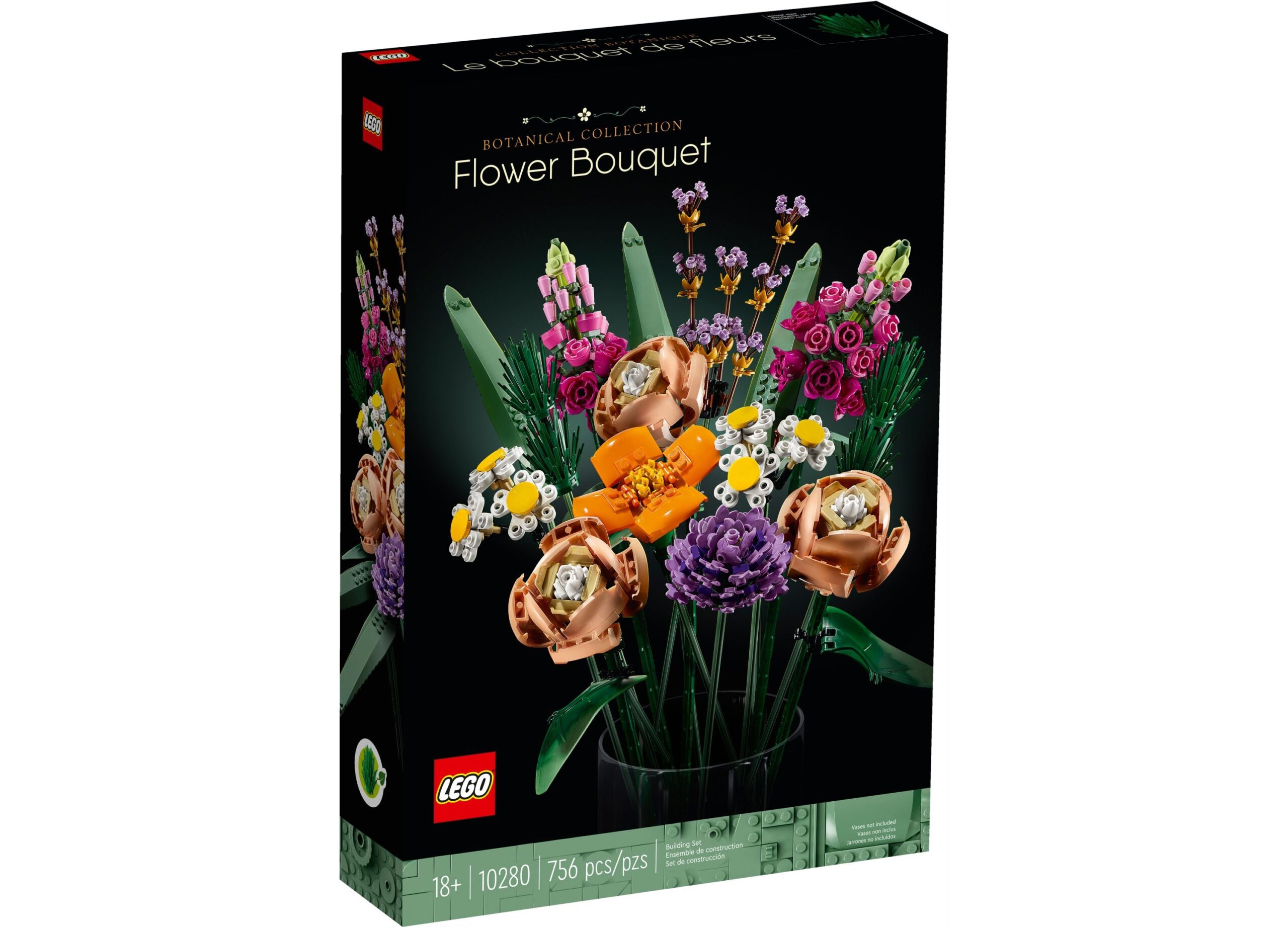 LEGO Icons 10280 Flower Bouquet - 756 Piece Adult Building Set - Image 3
