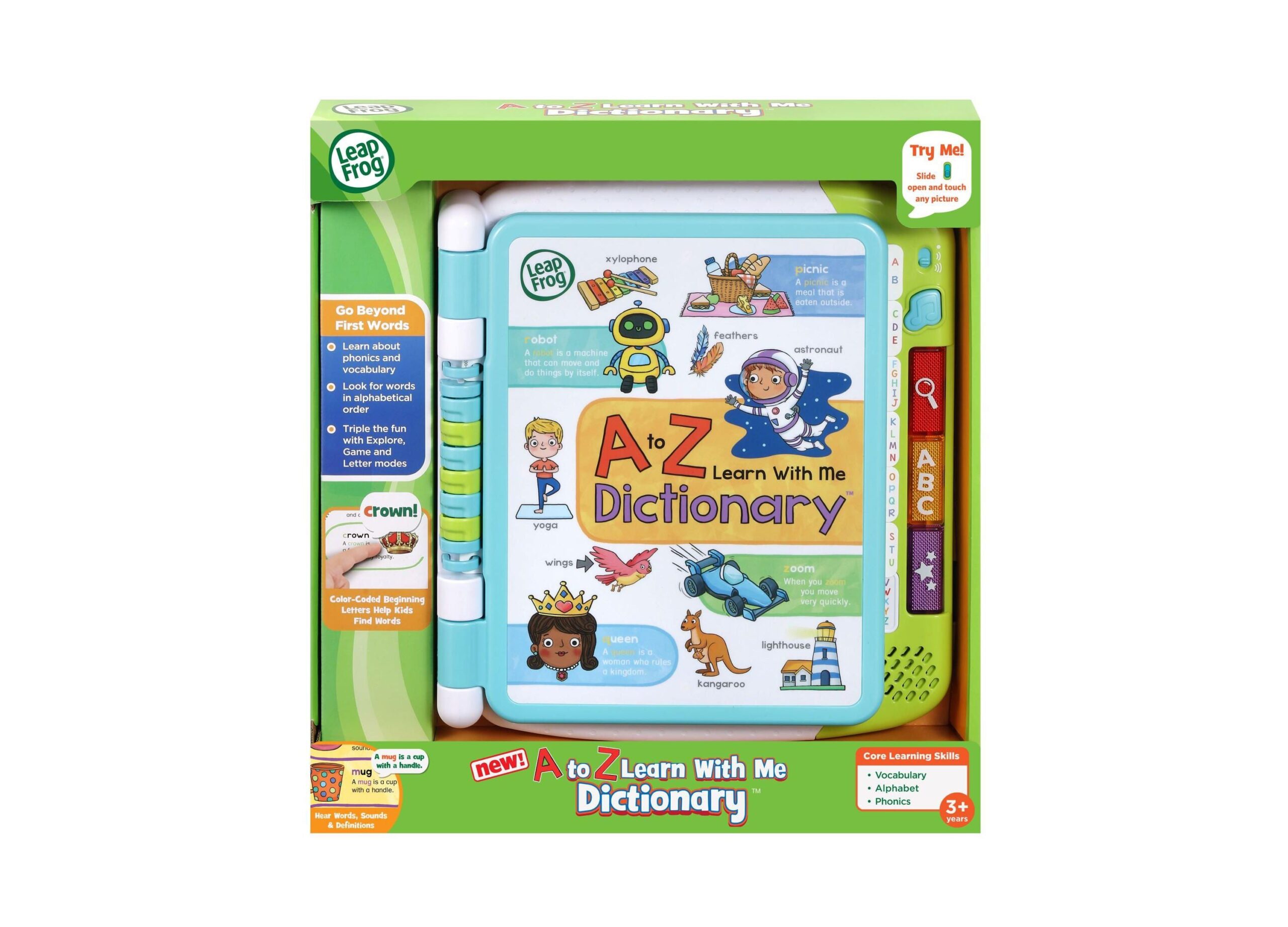 LeapFrog A to Z Learn With Me Interactive Dictionary - Image 3