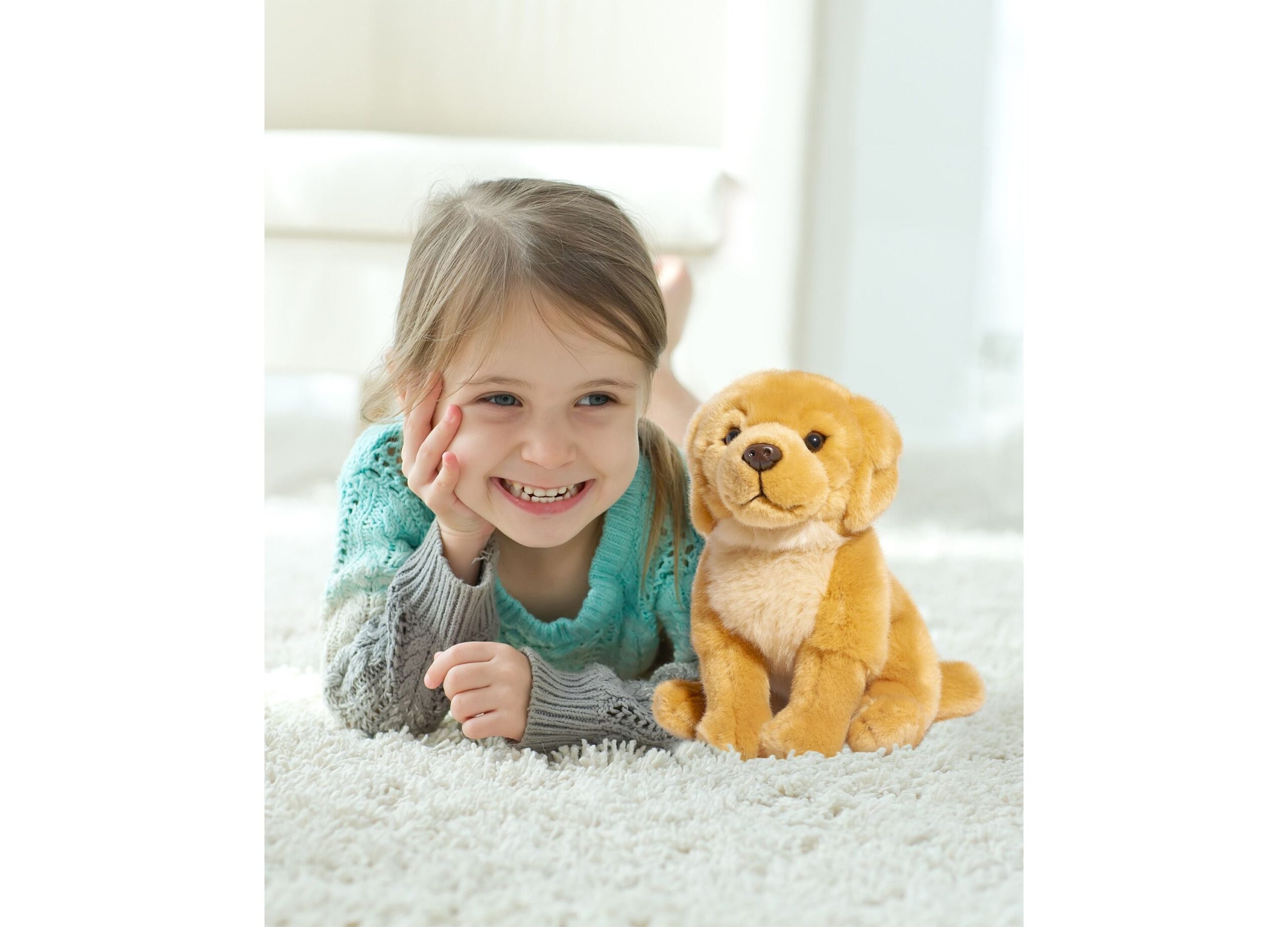 Geoffrey's Toy Box 10 inch Golden Retriever Puppy Plush Toy - Exclusive to Macy's - Image 3