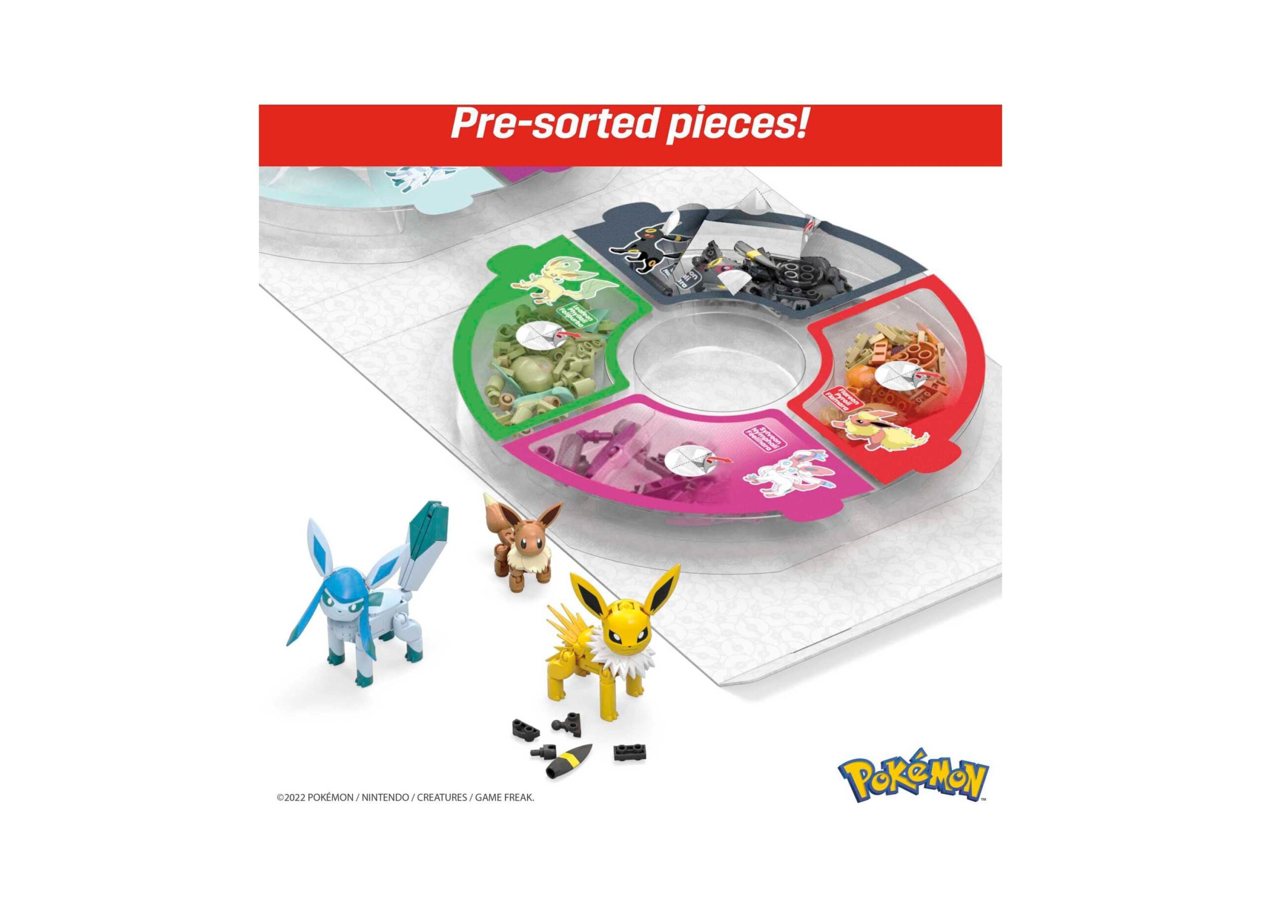 Mega Construx Pokemon Every Eevee Evolution 470-Piece Building Set - Image 2