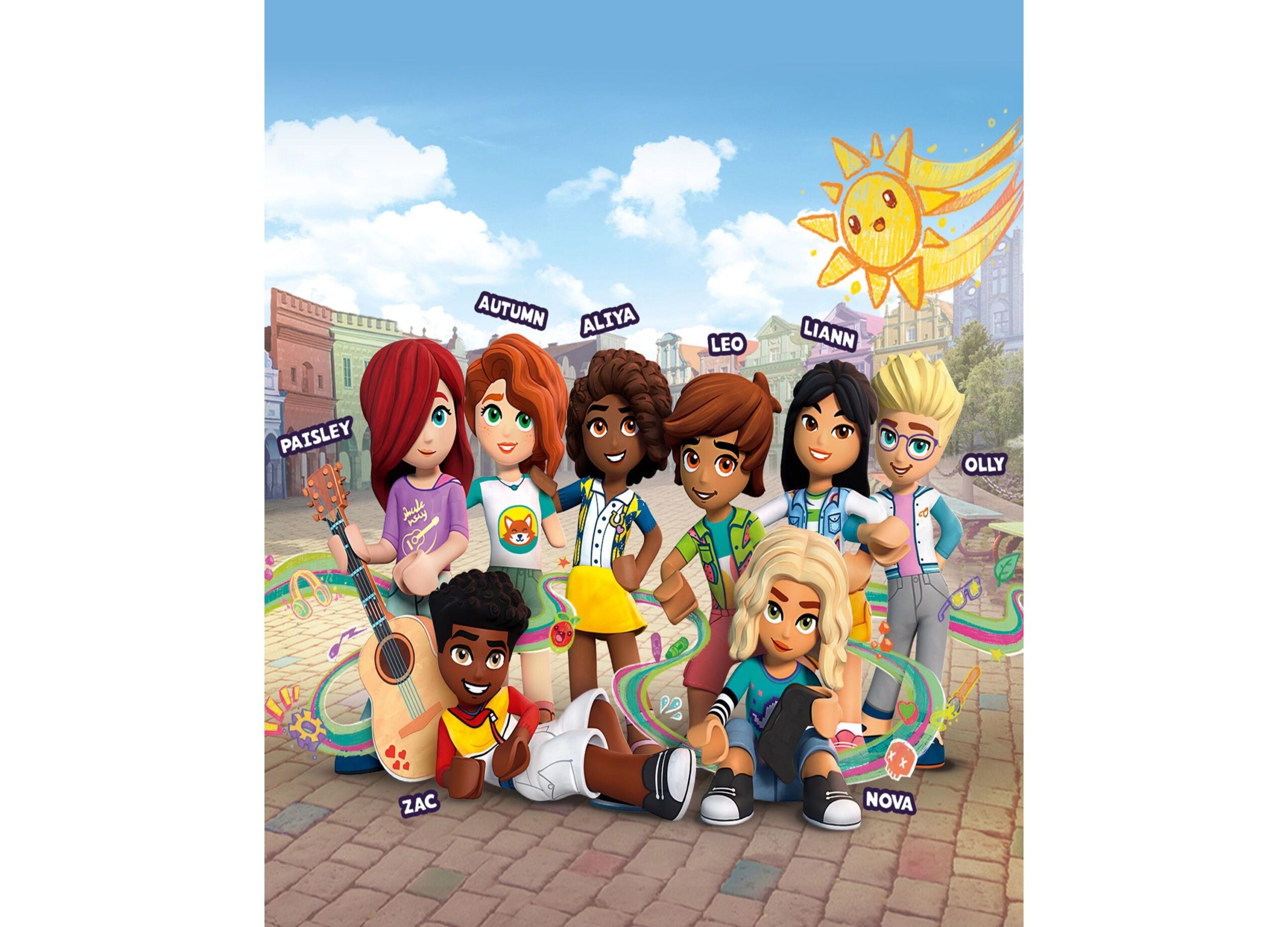 LEGO Friends Liann's Room 204-Piece Building Set with Mini-Dolls and Gecko - Image 2