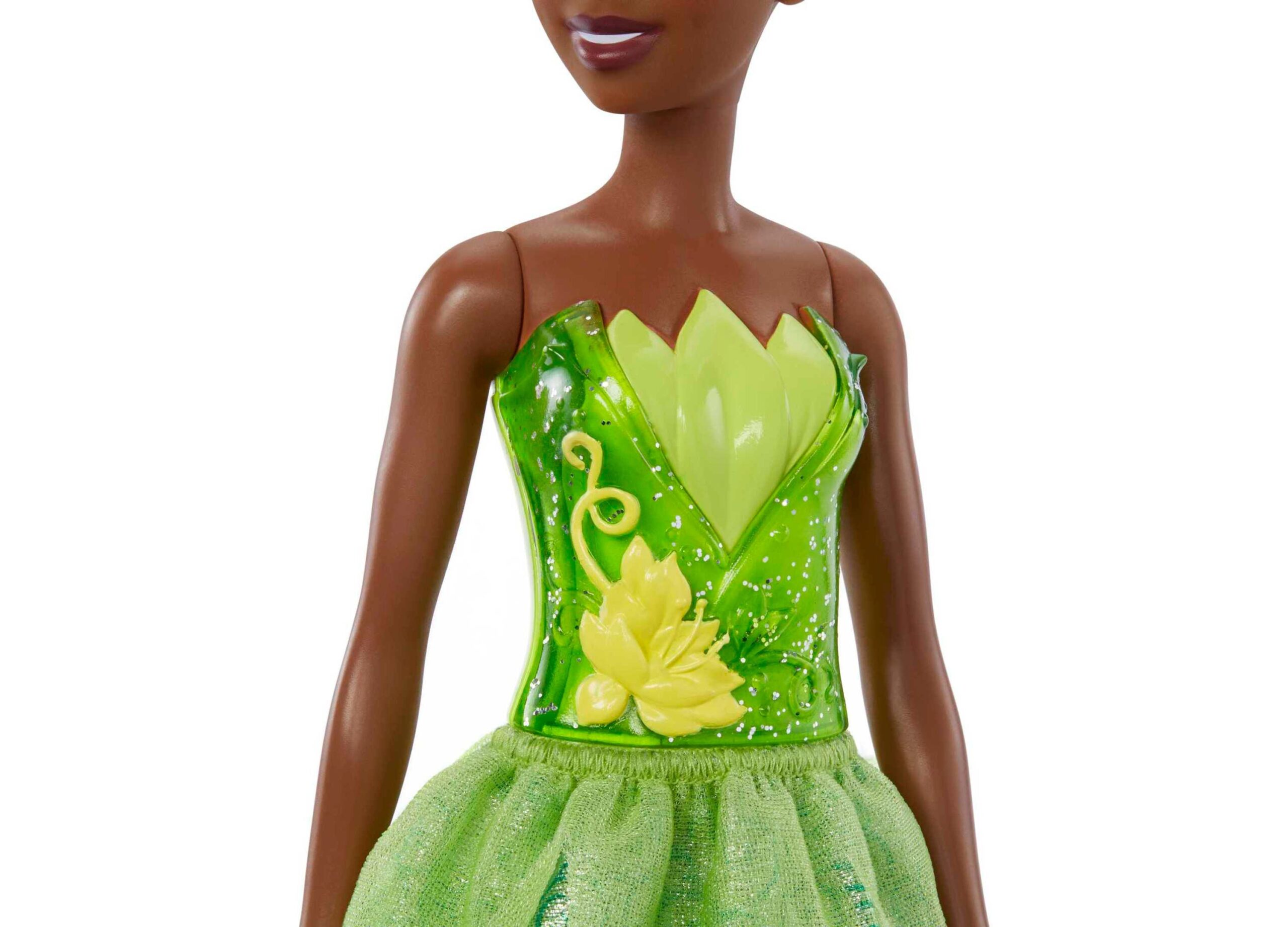Disney Princess Tiana Fashion Doll - Sparkling Outfit with Accessories - Image 3