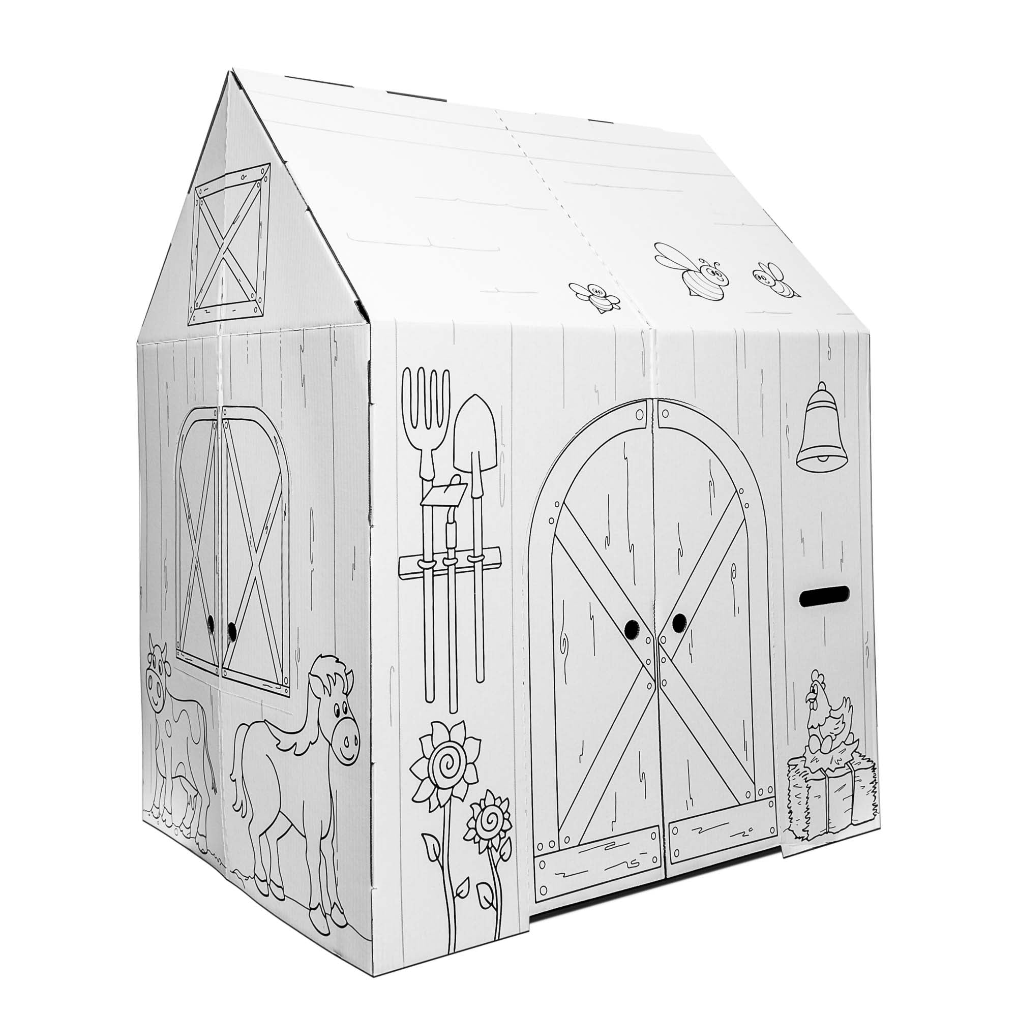 Easy Playhouse Barn ?C Creative Indoor and Outdoor Fun - Image 2