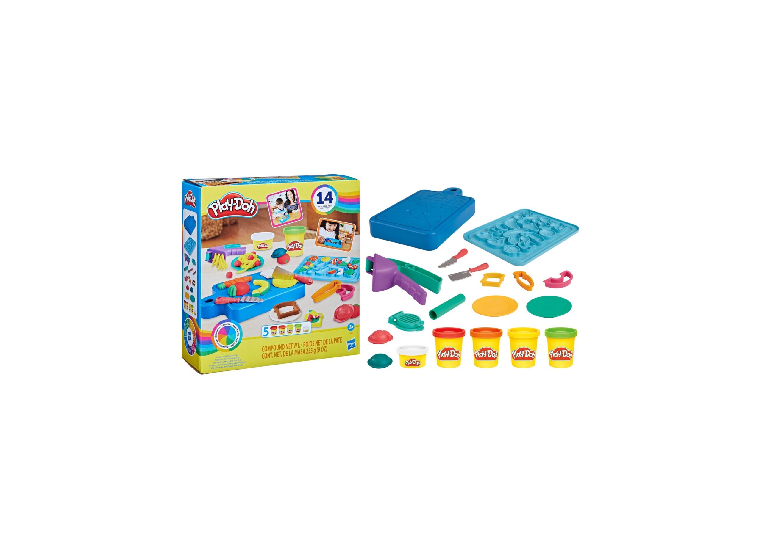 Play-Doh Little Chef Starter Set - Culinary Creative Kit - Image 5