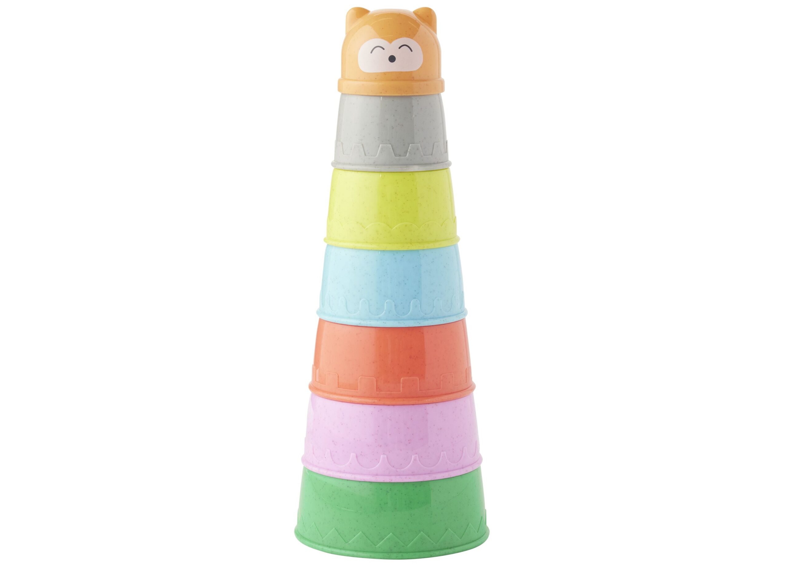 Imaginarium Rainbow Stacking Cups ?C Eco-Friendly Learning Toy - Image 3