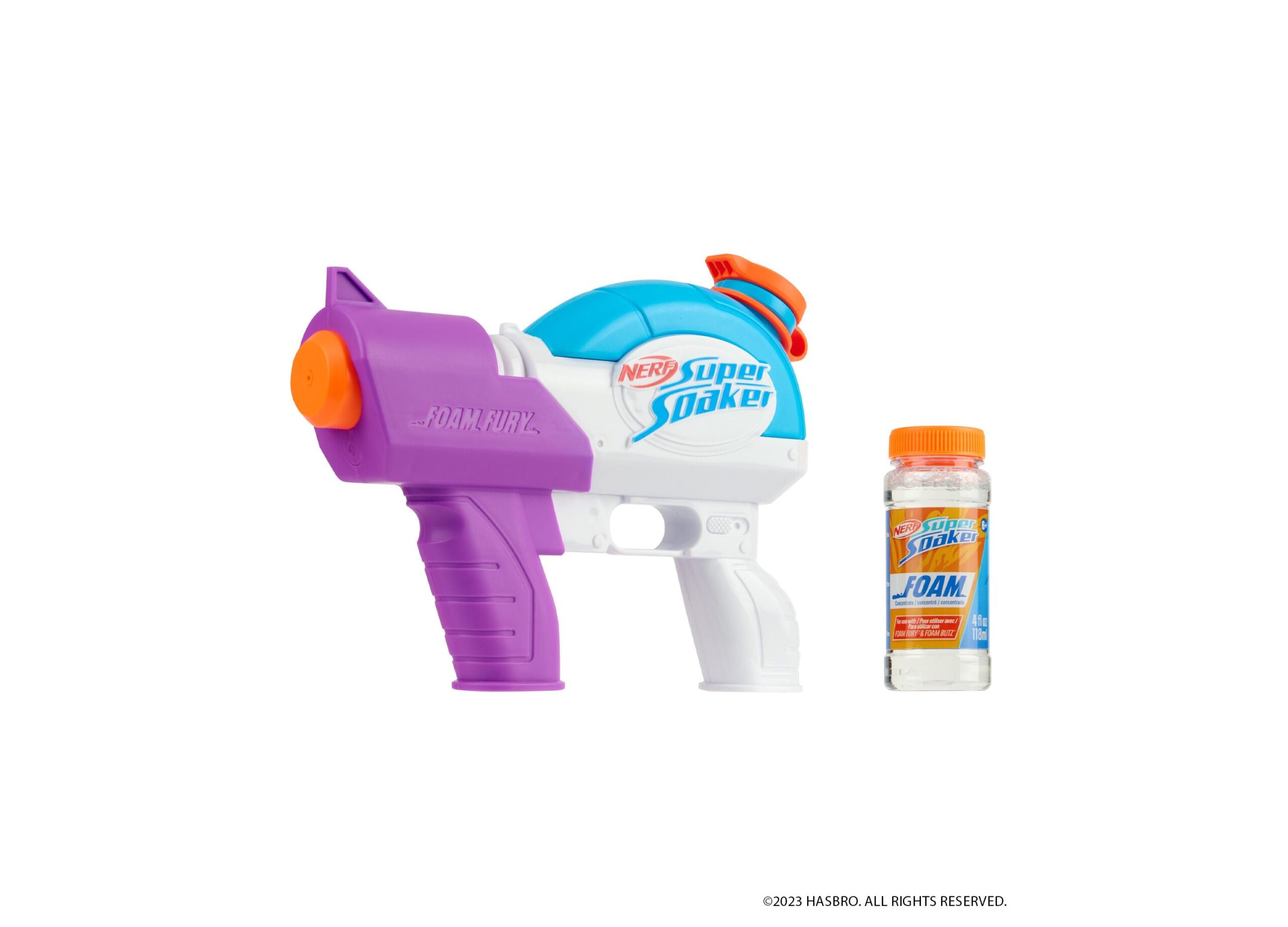 Nerf Super Soaker Foam Fury Blaster by WowWee - Ultimate Foam and Water Blaster - Image 5